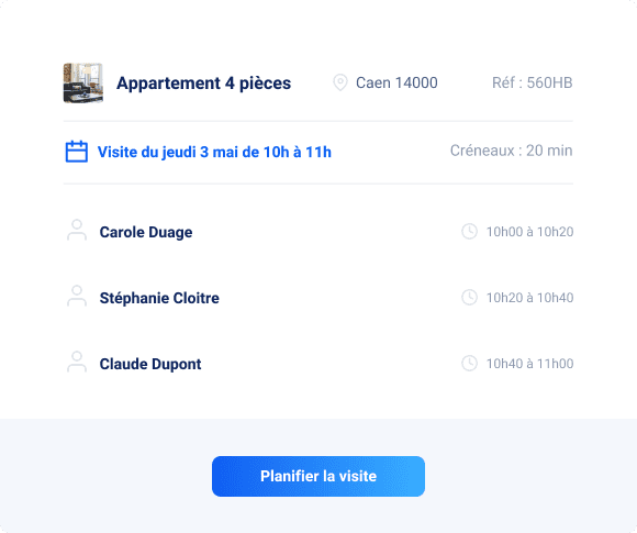 Planifier-visite